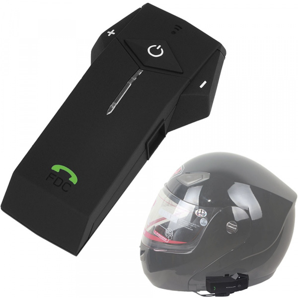 Intercom para cascos COLO, 1Km, Bluetooth, Radio Fm, 120km/h