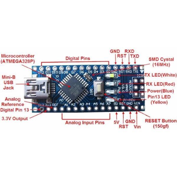 ARDUINO NANO CON CONVERSOR USB FT232RL